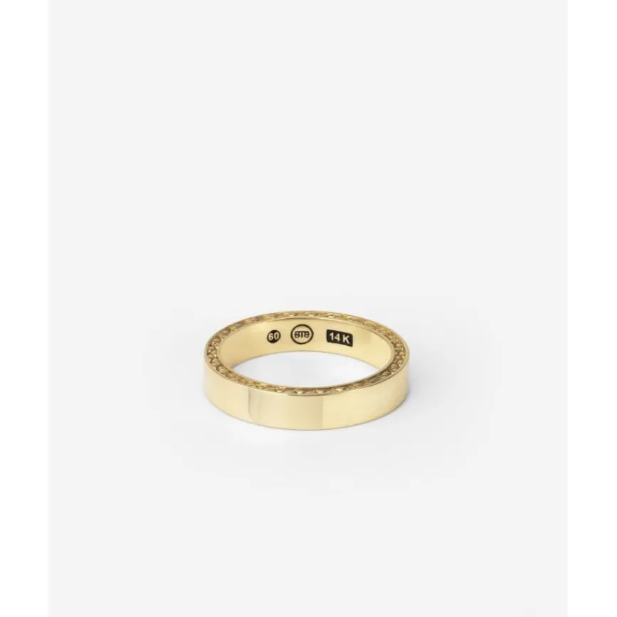 Buddha to Buddha George Small Gladde Ring 14kt Goud Discount