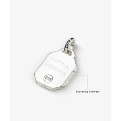 Buddha to Buddha Hanger Barbara Medaillon Zilver New