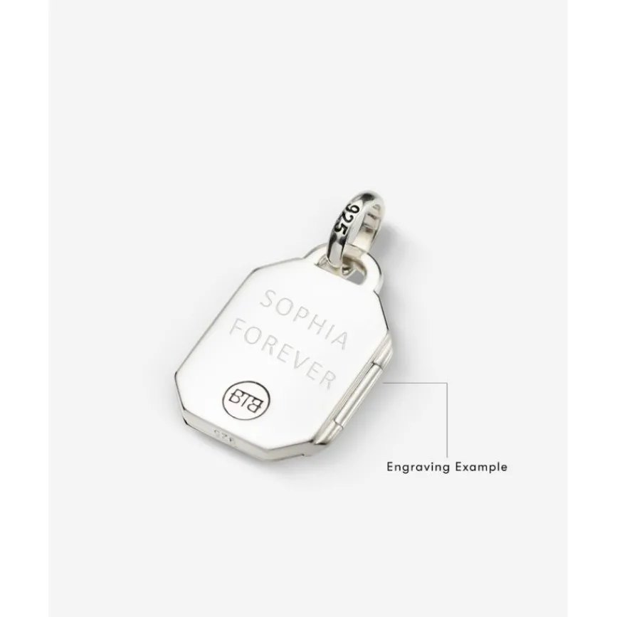 Buddha to Buddha Hanger Barbara Medaillon Zilver New
