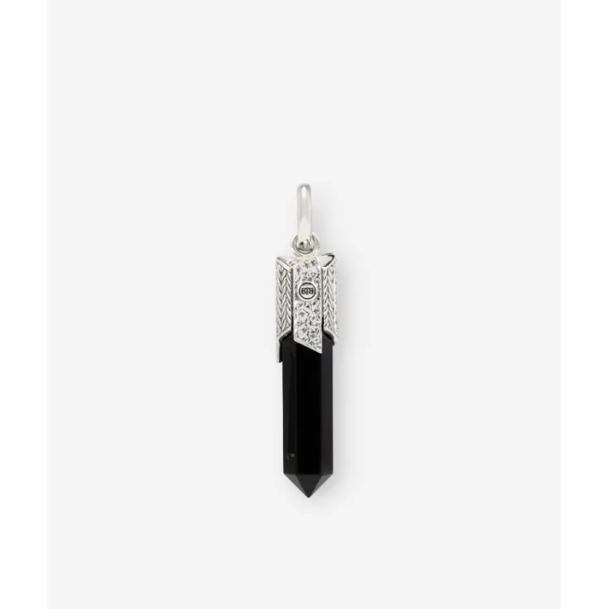 Buddha to Buddha Hanger Edelsteen Zilver Zwarte Onyx Clearance