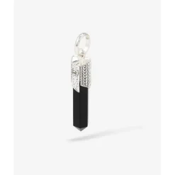 Buddha to Buddha Hanger Edelsteen Zilver Zwarte Onyx Clearance