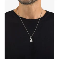 Buddha to Buddha Hart Hanger Zilver Fashion