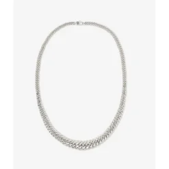 Buddha to Buddha Ketting Chain Gradient Zilver 46cm New