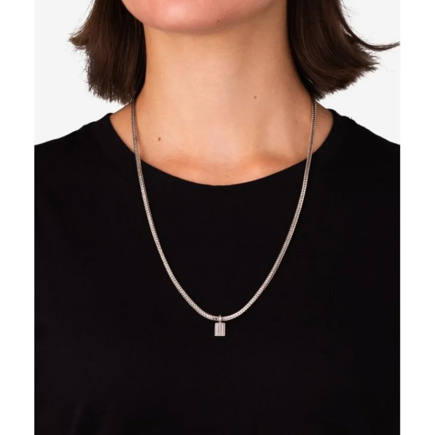 Buddha to Buddha Ketting Ellen Mini Zilver 60 cm Discount