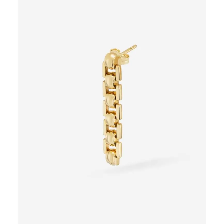 Buddha to Buddha Oorbel Batul Goud 14kt YG Single piece Fashion
