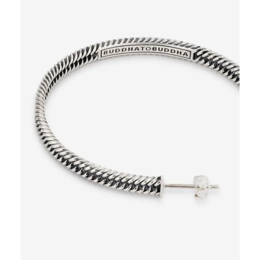 Buddha to Buddha Oorbellen Chain Hoop Discount