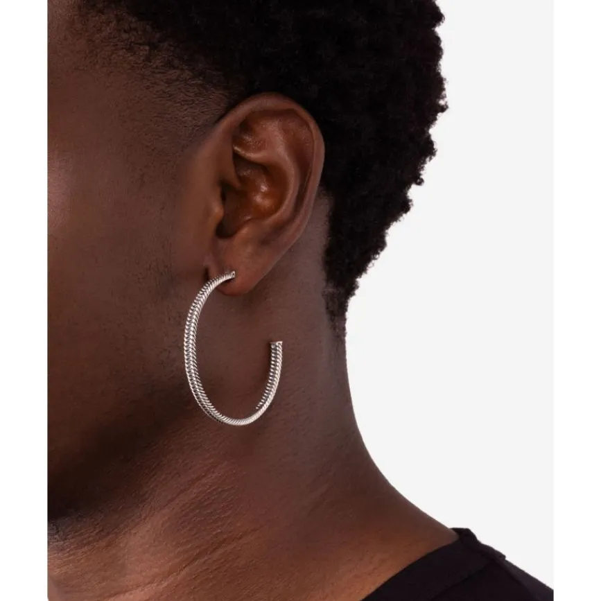 Buddha to Buddha Oorbellen Chain Hoop Discount