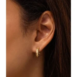 Buddha to Buddha Oorbellen Ellen XS Creole Goud YG 14kt Best