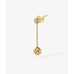 Buddha to Buddha Oorhanger Refined Katja 14Kt Goud Single Piece Sale
