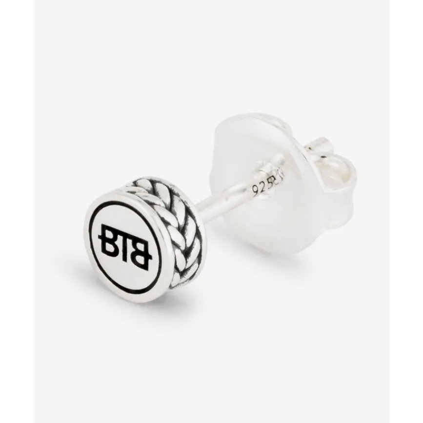 Buddha to Buddha Oorknopje Barbara Logo Single Piece New