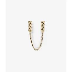 Buddha to Buddha Oorknopje George Double 14kt Goud Single Piece Discount