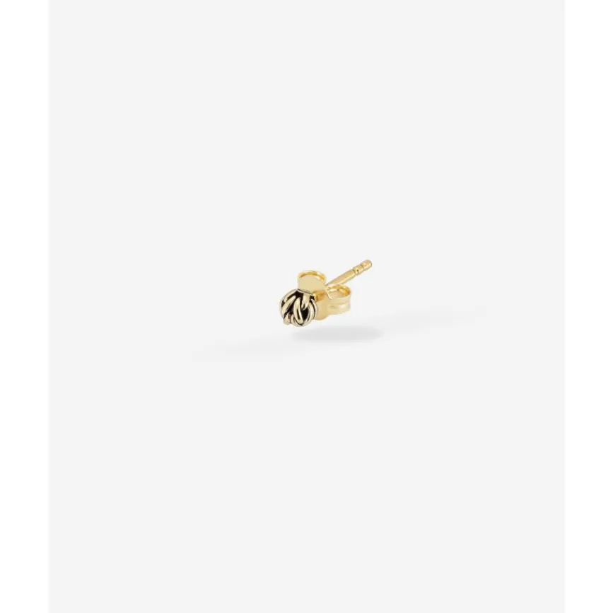 Buddha to Buddha Oorknopje Katja Goud 14kt Fashion