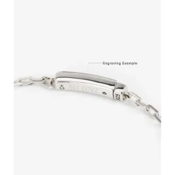 Buddha to Buddha Permanente Armband Link Zilver Discount
