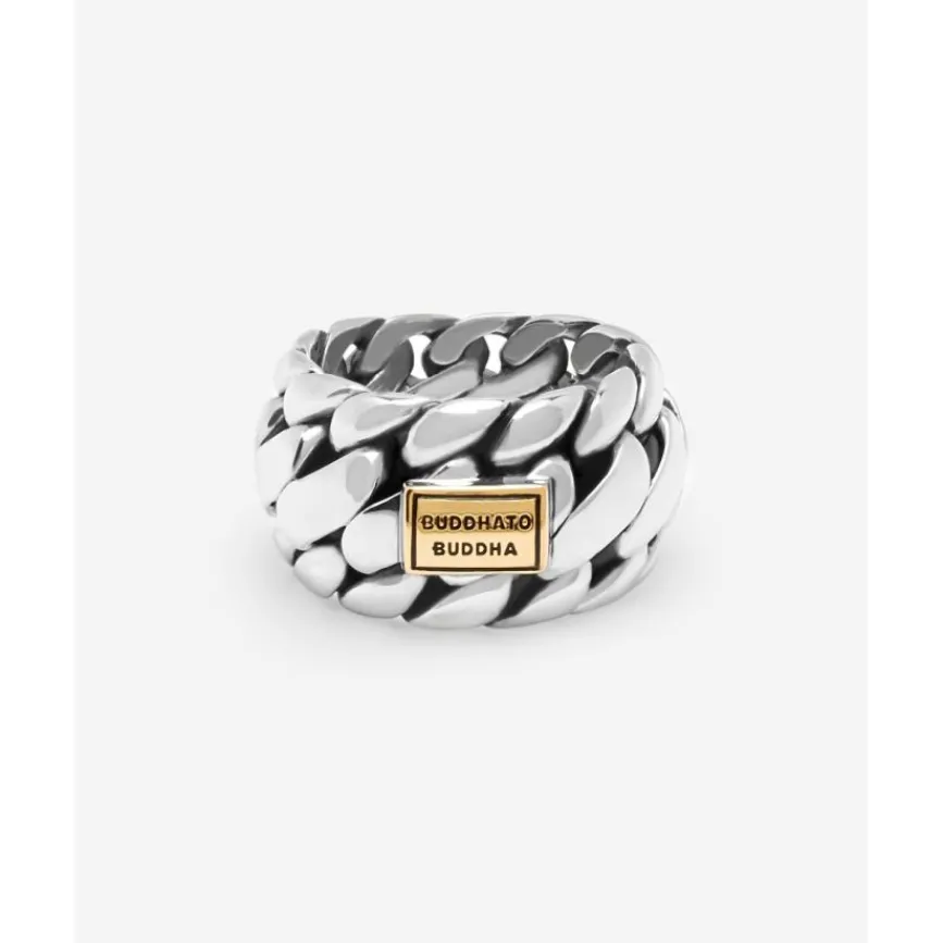 Buddha to Buddha Ring Ben Limited Zilver Goud 14kt Discount