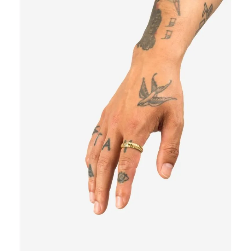 Buddha to Buddha Ring Ben XS Verguld Sale