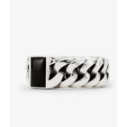 Buddha to Buddha Ring Chain Steen Onyx Clearance