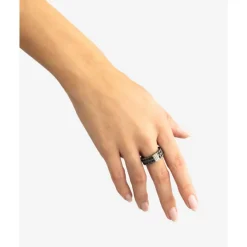 Buddha to Buddha Ring Julius Zwart Rhodium Zilver Hot