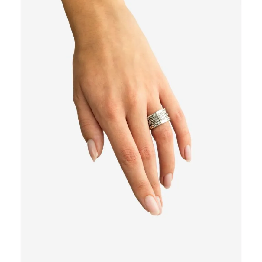 Buddha to Buddha Ring Triple Mini Clearance