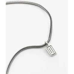 Buddha to Buddha Stacking Ketting Barbara Zilver 46-50 cm Sale