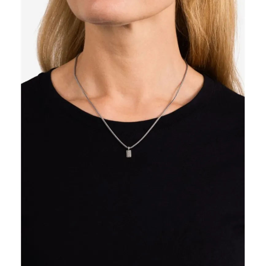 Buddha to Buddha Stacking Ketting Barbara Zilver 46-50 cm Sale