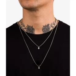 Buddha to Buddha Stacking Ketting Barbara Zilver 46-50 cm Sale