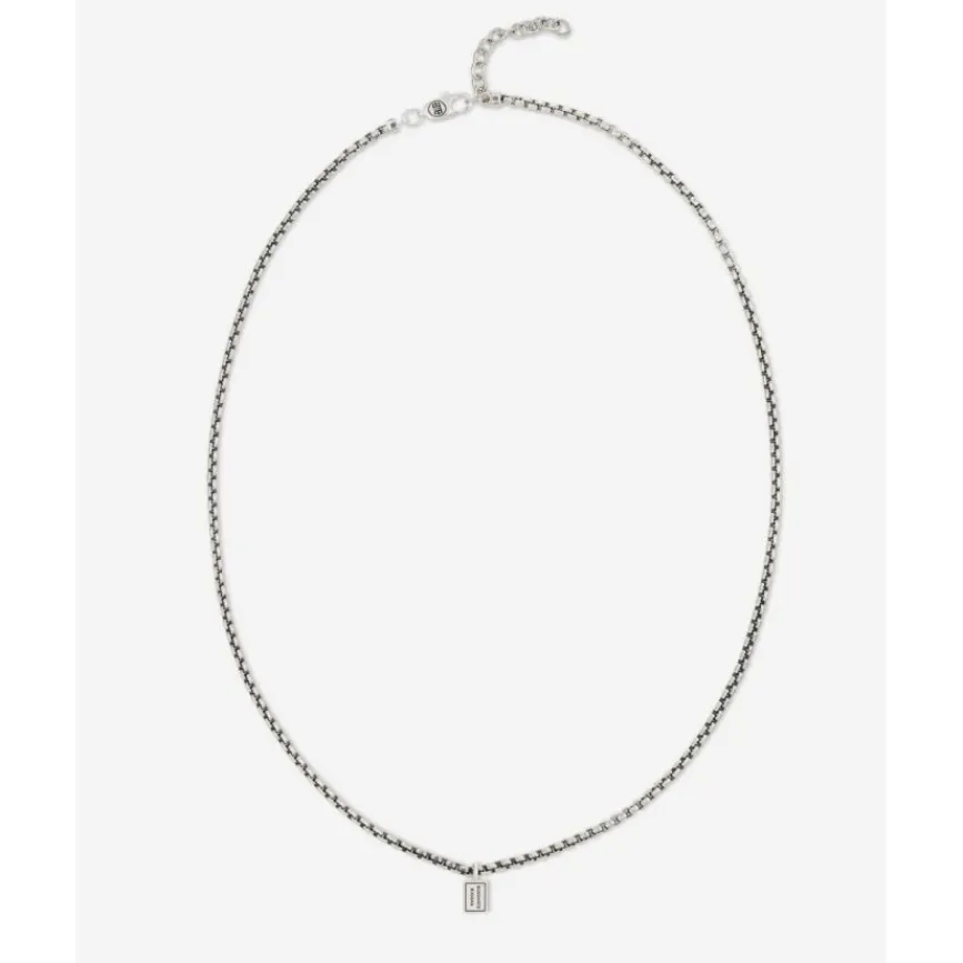 Buddha to Buddha Stacking Ketting Venetian Zilver 61-65 cm Discount