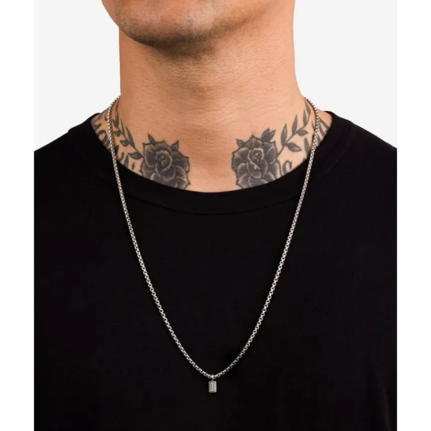 Buddha to Buddha Stacking Ketting Venetian Zilver 61-65 cm Discount