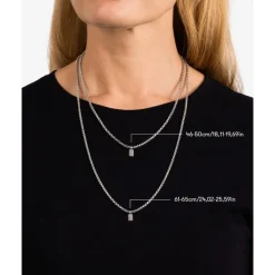 Buddha to Buddha Stacking Ketting Venetian Zilver 46-50 cm Online