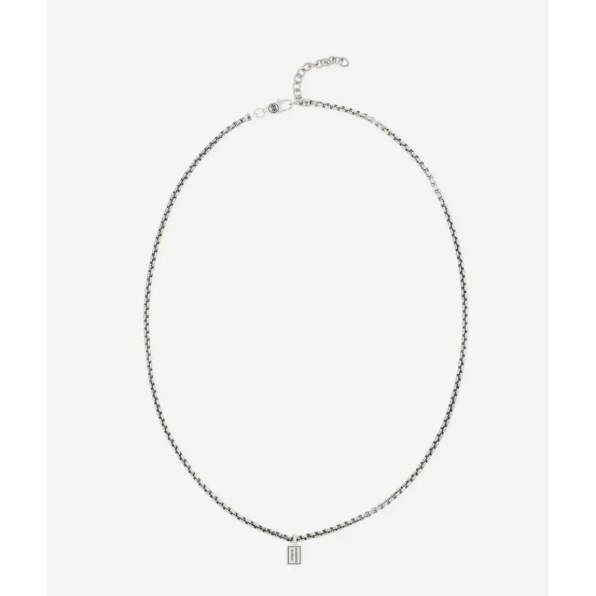 Buddha to Buddha Stacking Ketting Venetian Zilver 46-50 cm Online